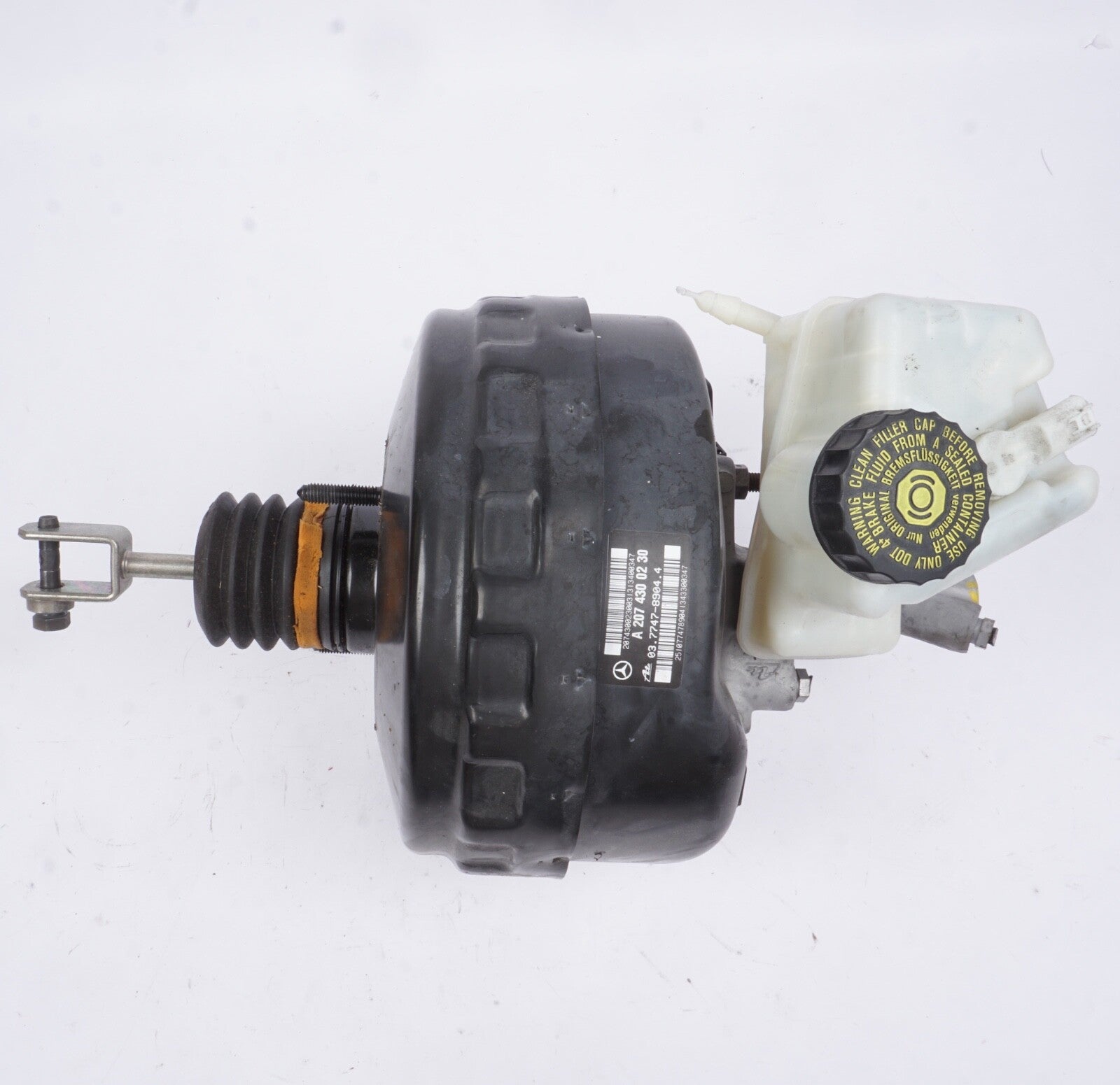 10-17 Mercedes W207 E350 C300 Master Cylinder Power Brake Booster OEM