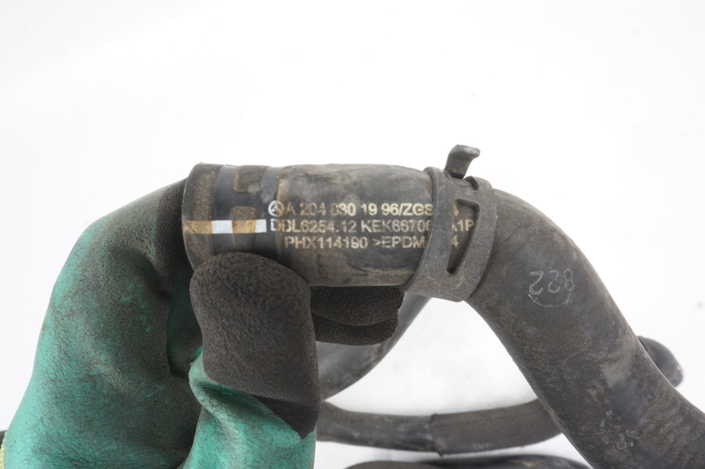 2014 Mercedes W207 E350 Radiator Cooling Hose Pipe Set