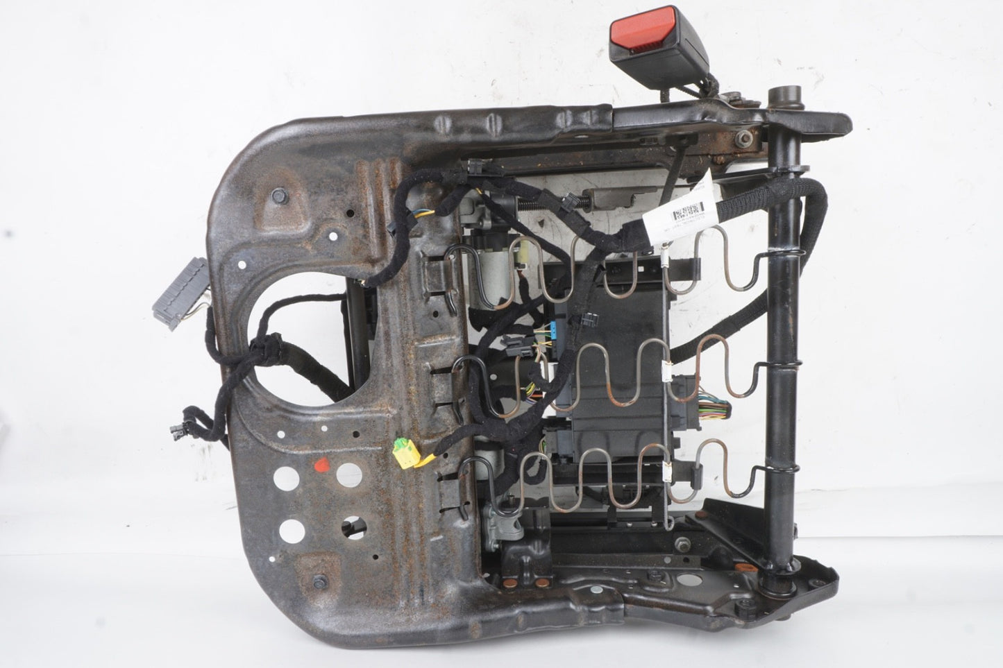 2014 - 2017 Maserati Ghibli Front Left Side Lower Seat Track Frame W/ Motors OEM