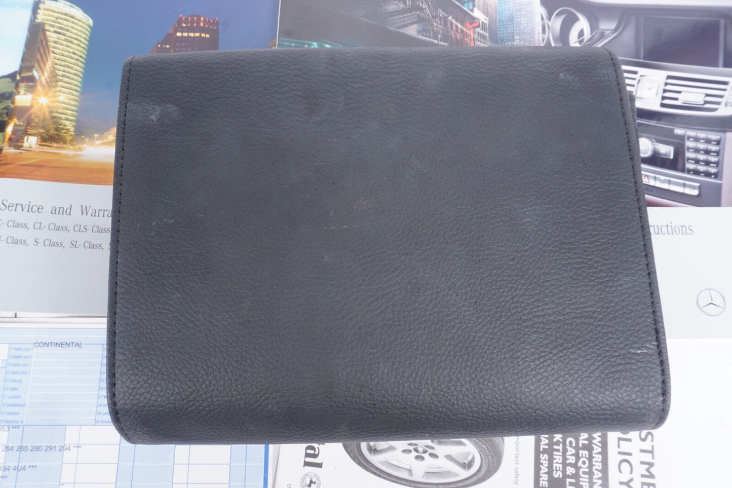 2012 Mercedes Benz C Class C250 C300 C350 Owners Manual Set with Case