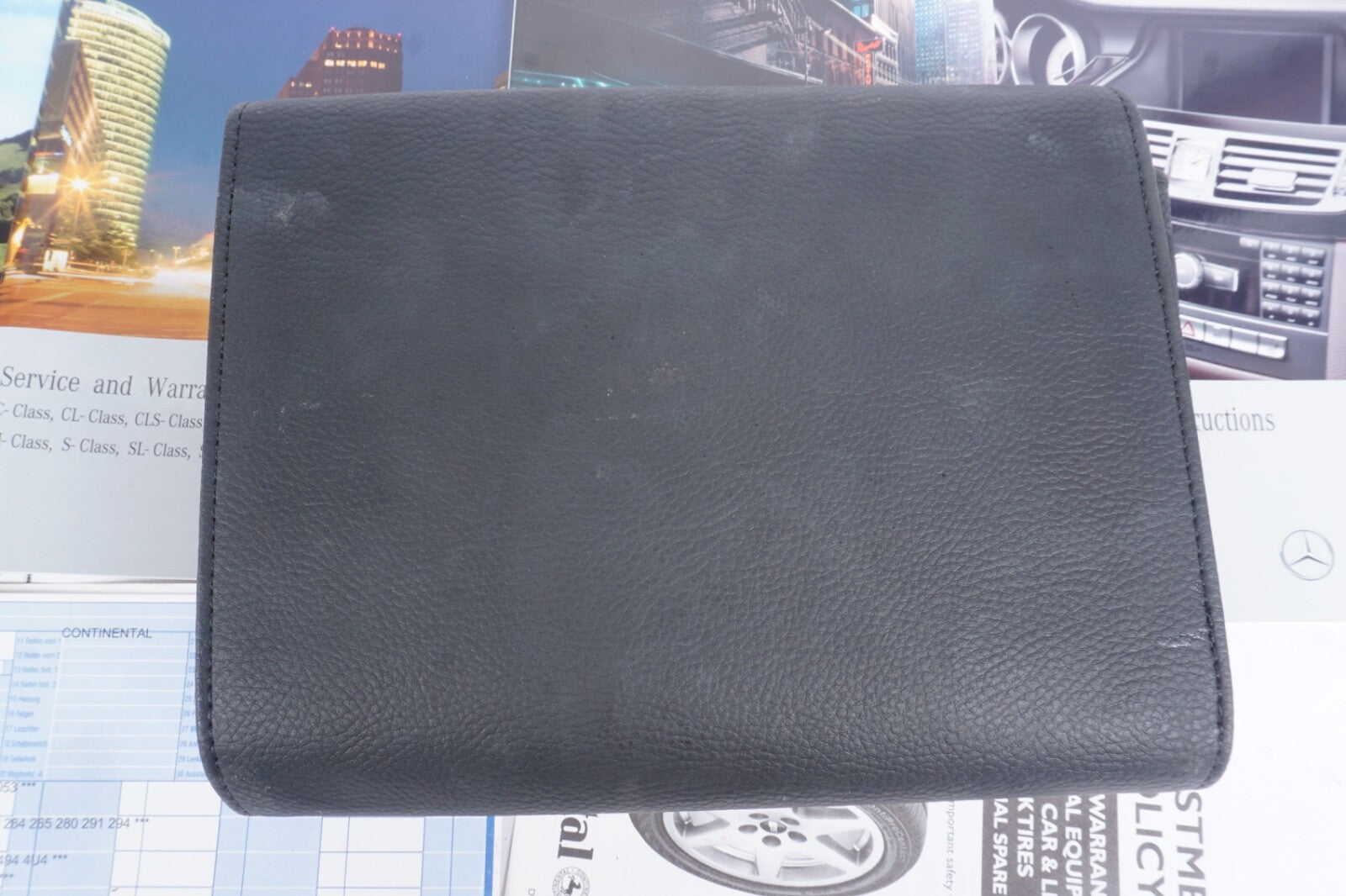 2012 Mercedes Benz C Class C250 C300 C350 Owners Manual Set with Case