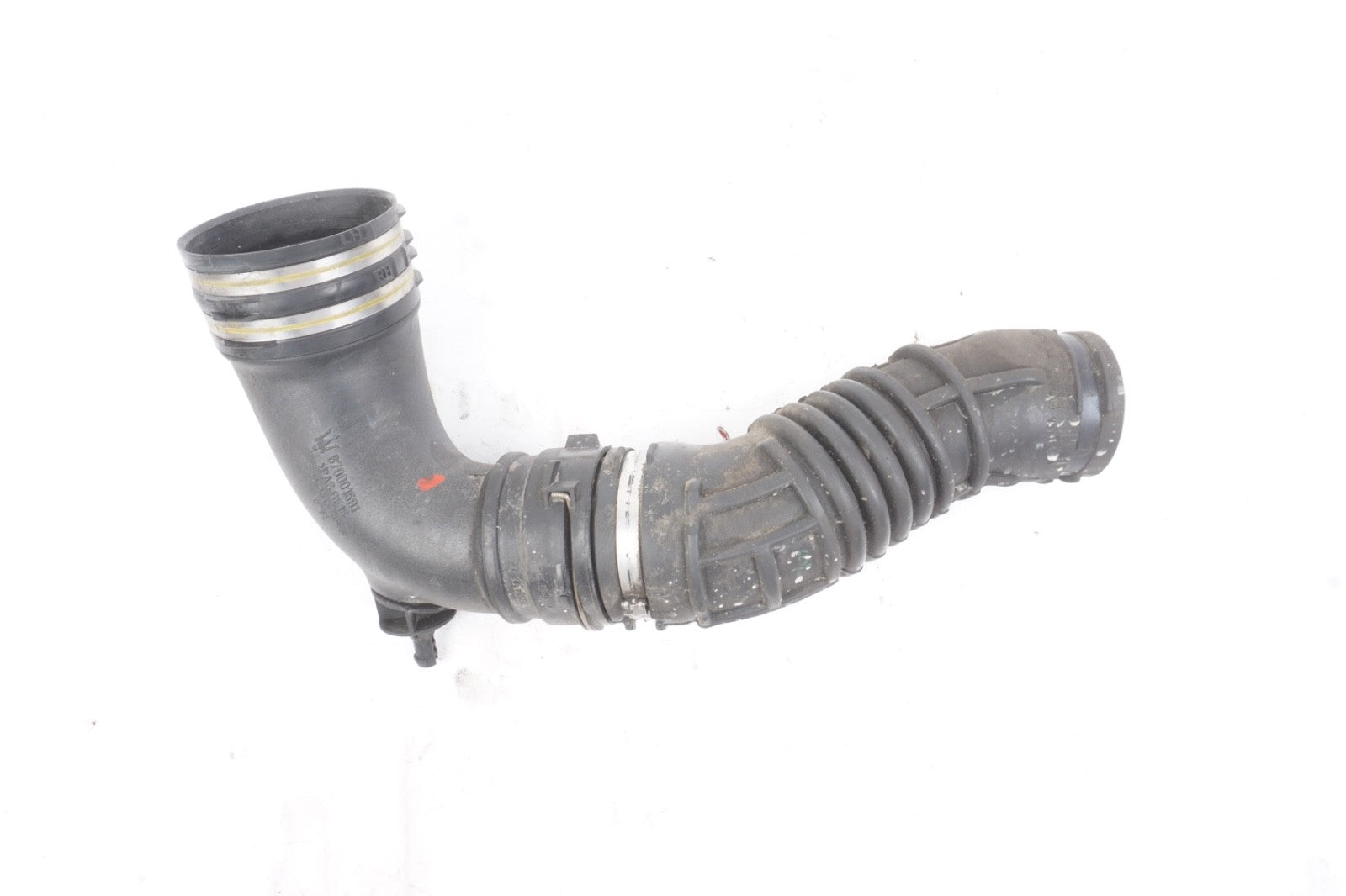 2014 - 2017 Maserati Ghibli Left Air Intake Inlet Resonator Sleeve Hose Tube OEM
