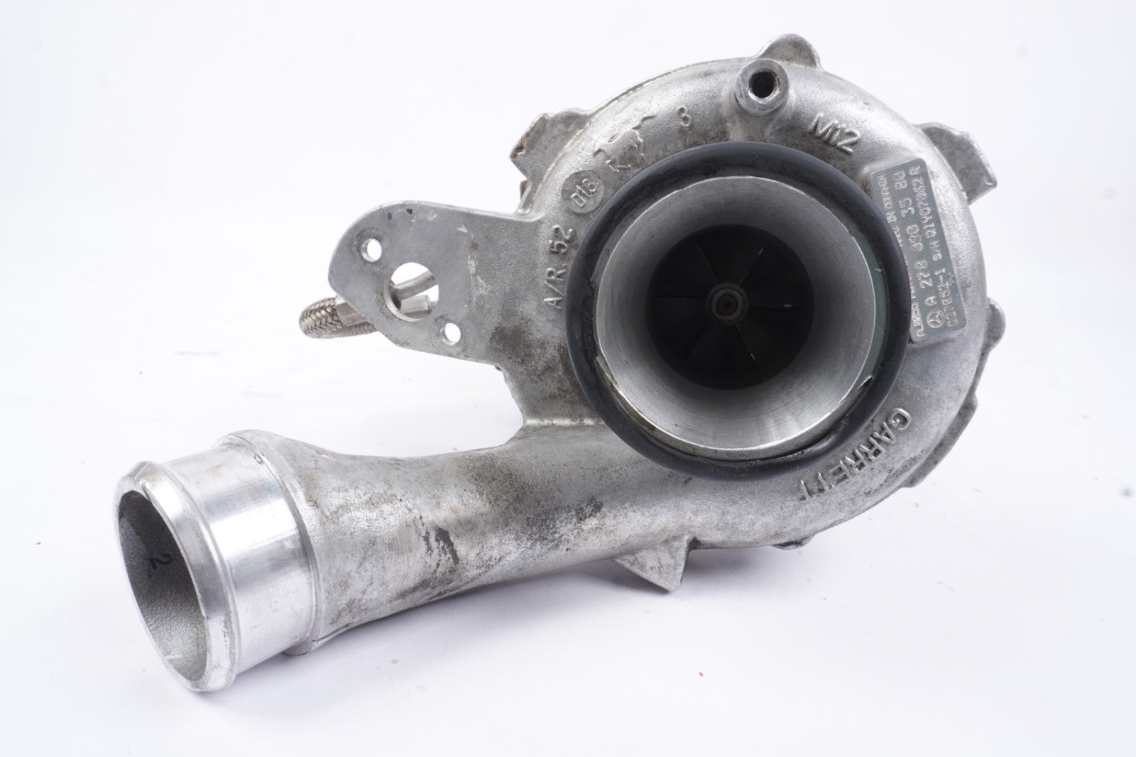 2014 - 2017 Mercedes W222 S550 E550 CL550 M278 Left Turbocharger Turbo Manifold