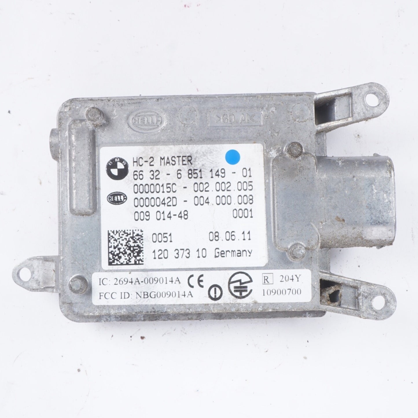 09-12 BMW 740i 750Li F01 F02 Right Side Blind Spot Distance Sensor Module Oem