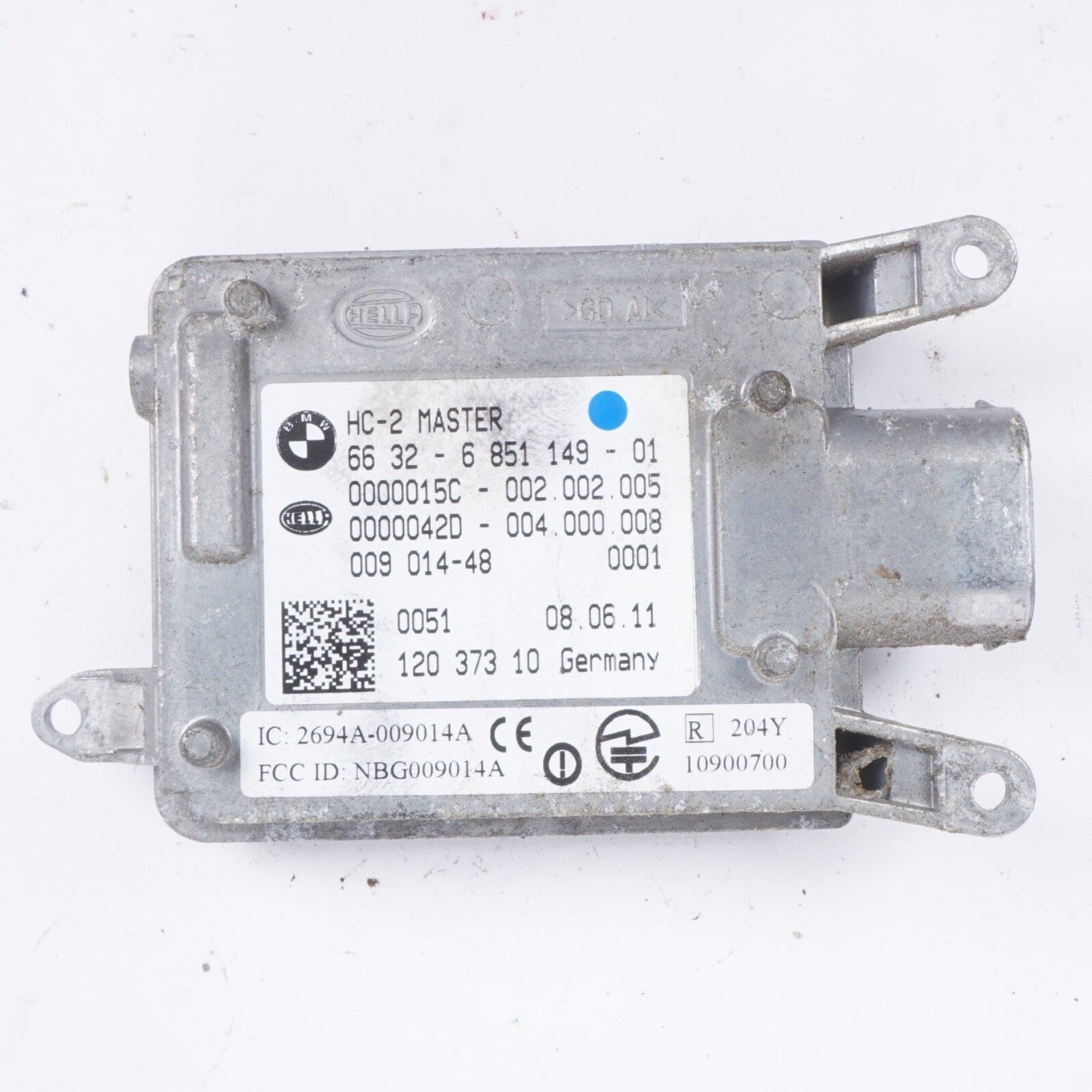 09-12 BMW 740i 750Li F01 F02 Right Side Blind Spot Distance Sensor Module Oem