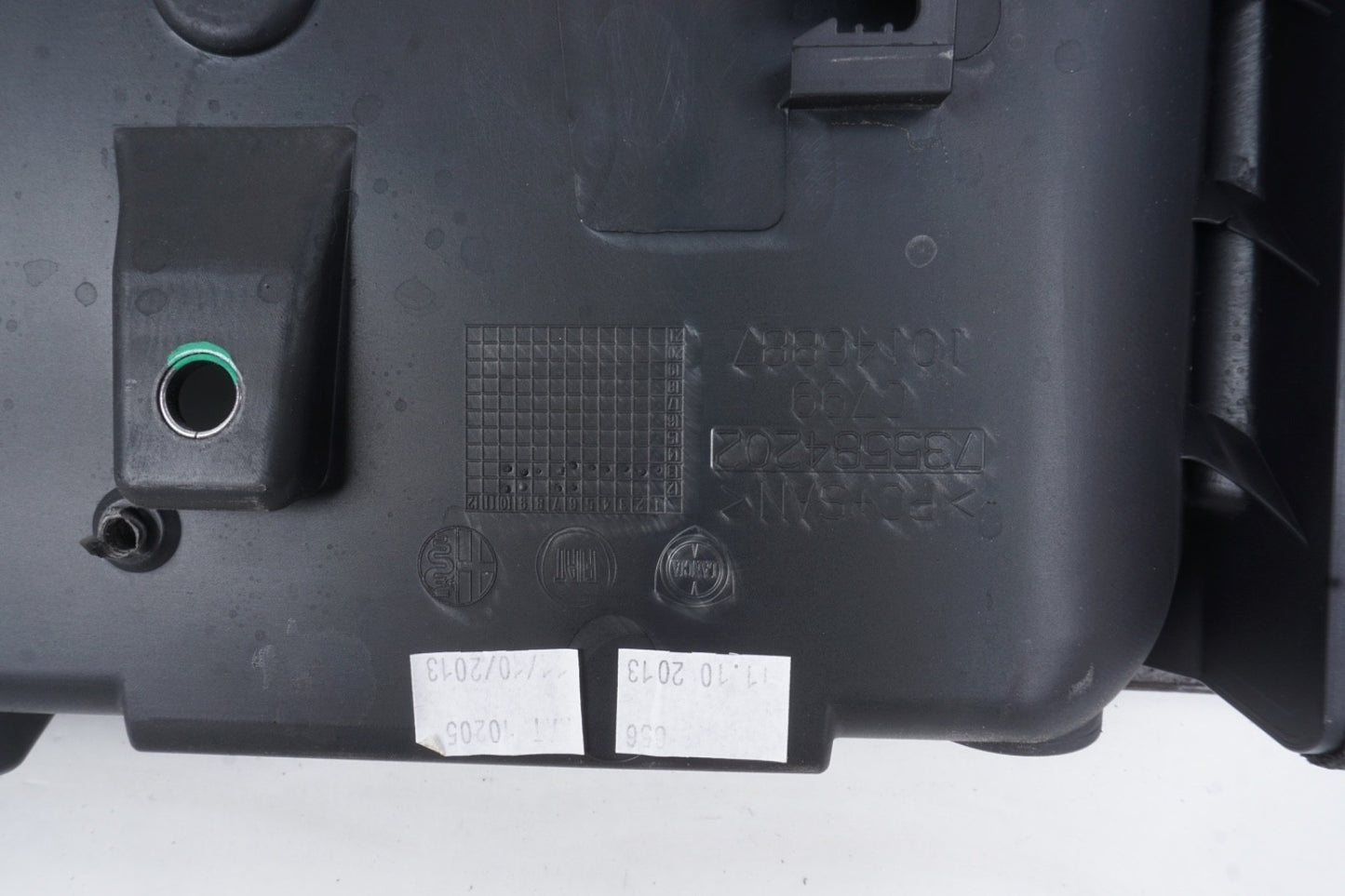 2014 - 2017 Fiat 500l Rear License Plate Cover Trim Panel OEM