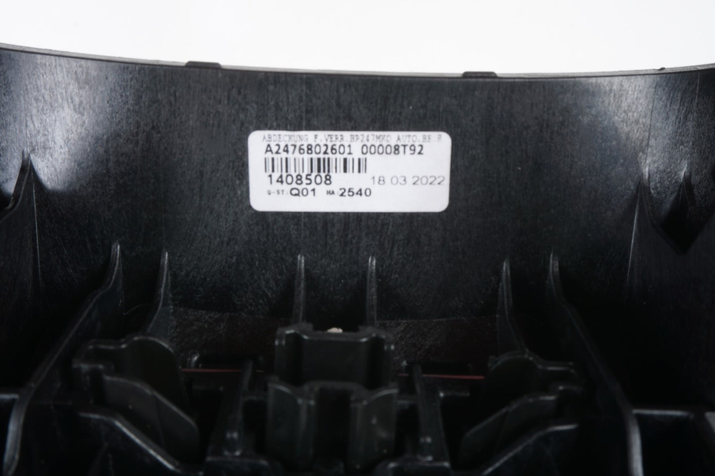 2020-2025 MERCEDES-BENZ GLB250 CENTER CONSOLE ARMREST FORWARD TRIM COVER OEM