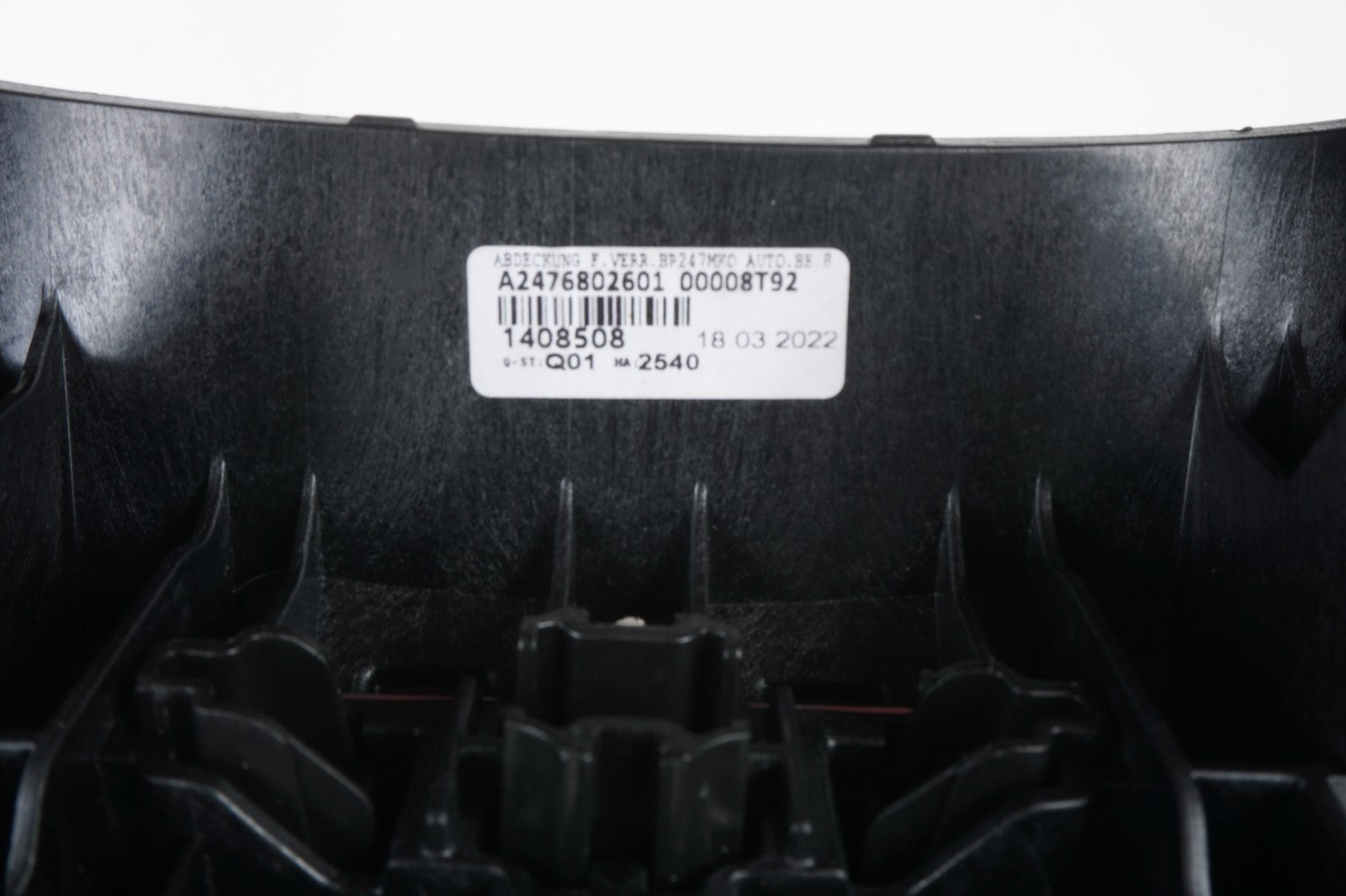 2020-2025 MERCEDES-BENZ GLB250 CENTER CONSOLE ARMREST FORWARD TRIM COVER OEM