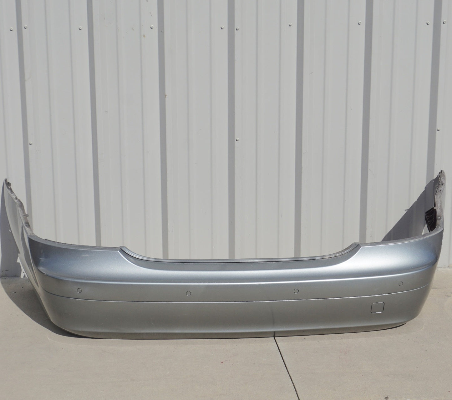 10-13 Mercedes W221 S400 S550 Rear Bumper Cover Assembly GRAY OEM