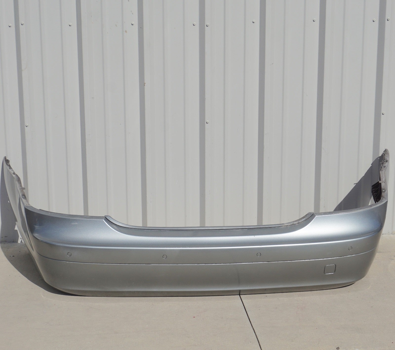 10-13 Mercedes W221 S400 S550 Rear Bumper Cover Assembly GRAY OEM