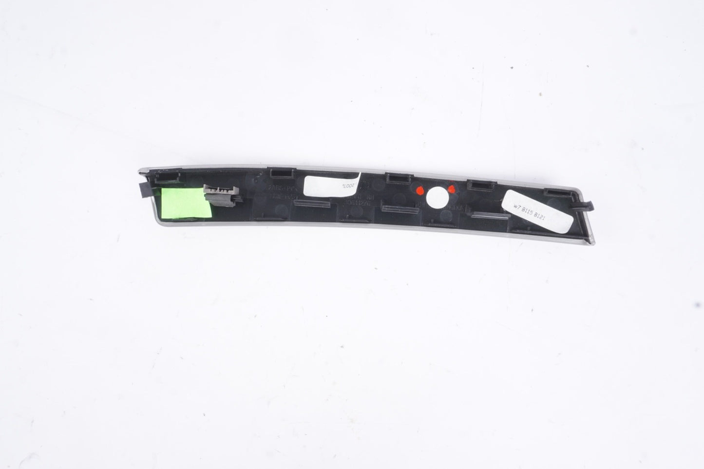 06-13 Volvo C70 Front Door Pull Handle Trim Panel aluminum Right