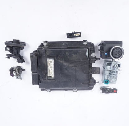 12-15 Mercedes W212 E350 C350 GLK350 ECU Engine Control  Ignition Lock Key