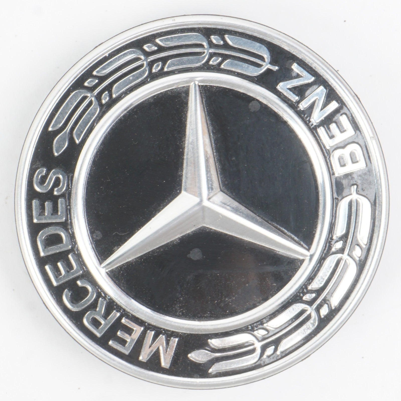 Mercedes Benz Genuine Wheel Center Cap Black OEM