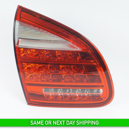 2011-2014 PORSCHE CAYENNE LEFT DRIVER SIDE INNER TAIL LIGHT LAMP  OEM