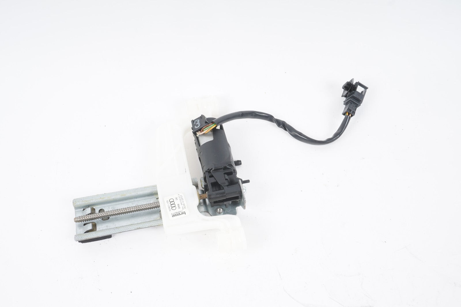 11-17 AUDI A8 A8L S8 FRONT RIGHT PASSENGER SEAT HEADREST MOTOR  OEM