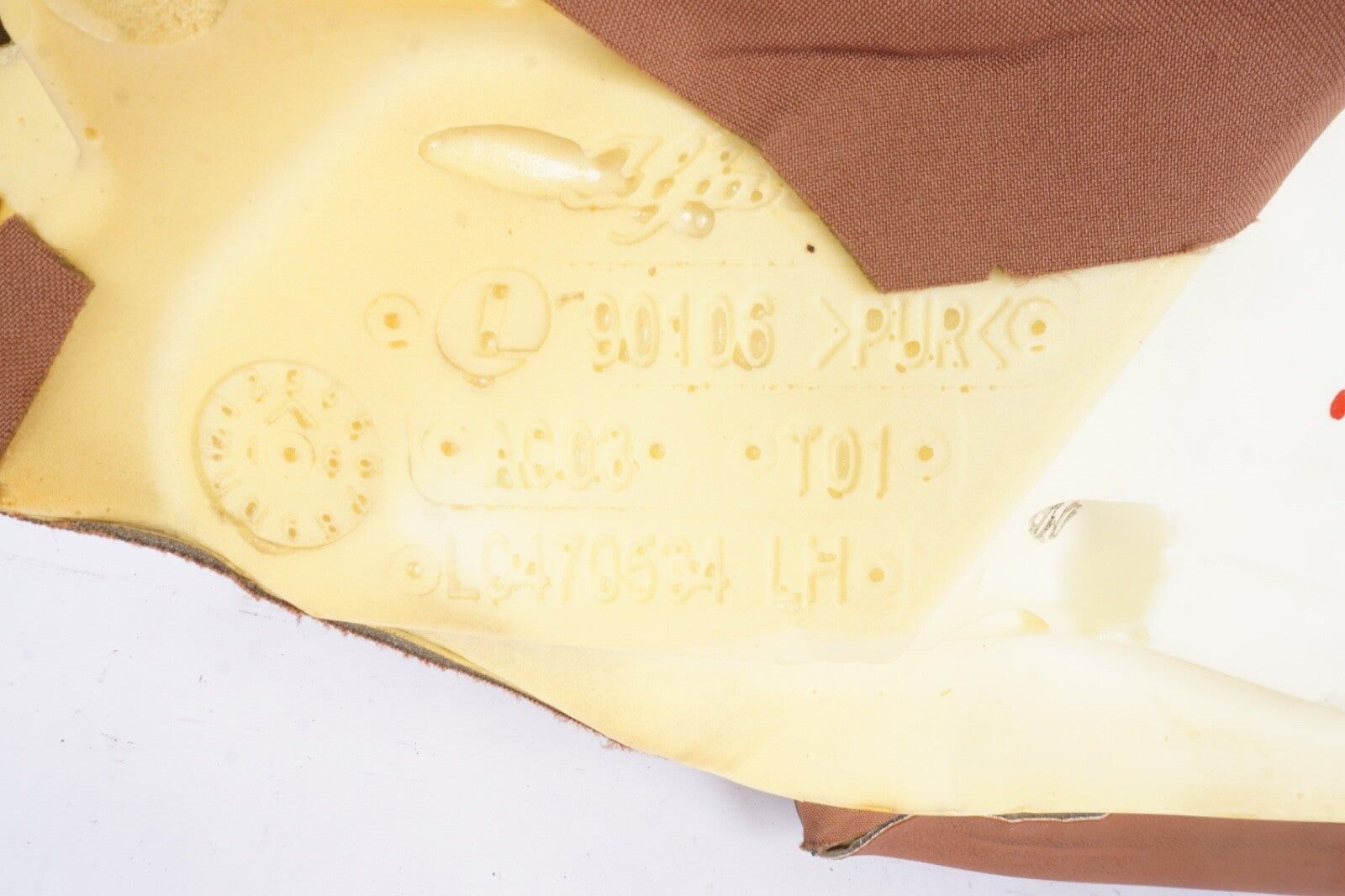 2017-2021 ALFA ROMEO GIULIA LEFT DRIVER REAR UPPER SEAT BOLSTER PANEL OEM