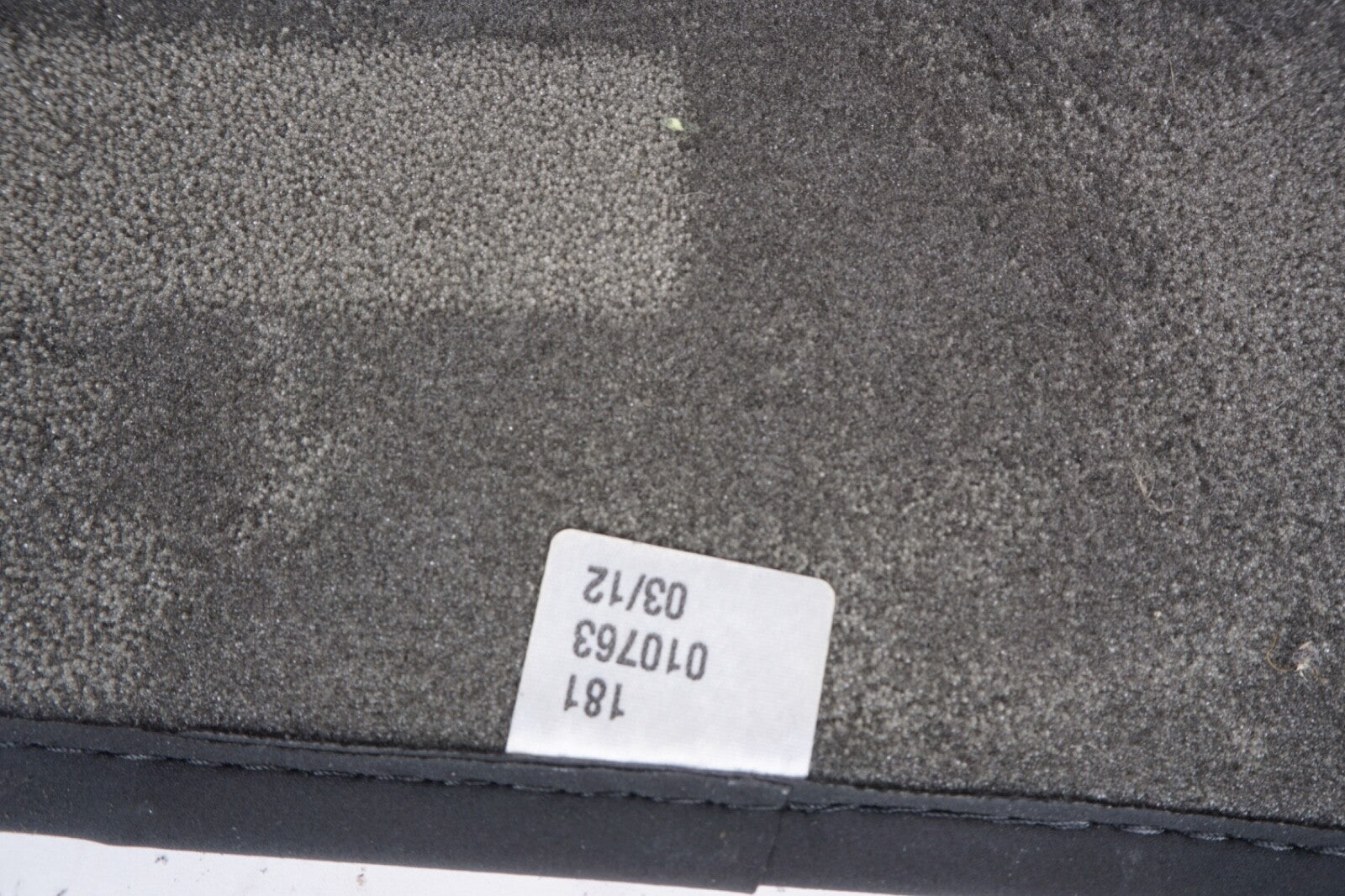 2007 - 2013 Mercedes Benz S Class W221 Carpet Mat Floor Interior Rear Pair