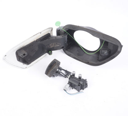 08-13 BMW E93 CONVERTIBLE 328i 335i FUEL GAS DOOR TANK LID ASSEMBLY WHITE