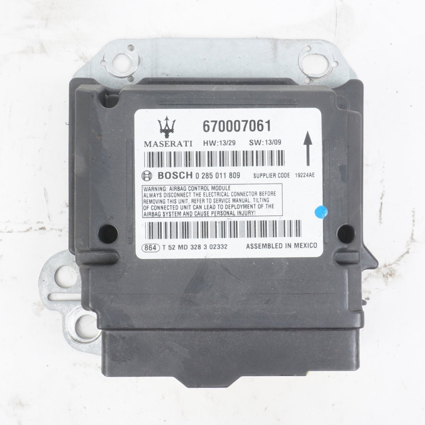 2014 - 2016 MASERATI Ghibli Module Control 670007061  0 285 011 809