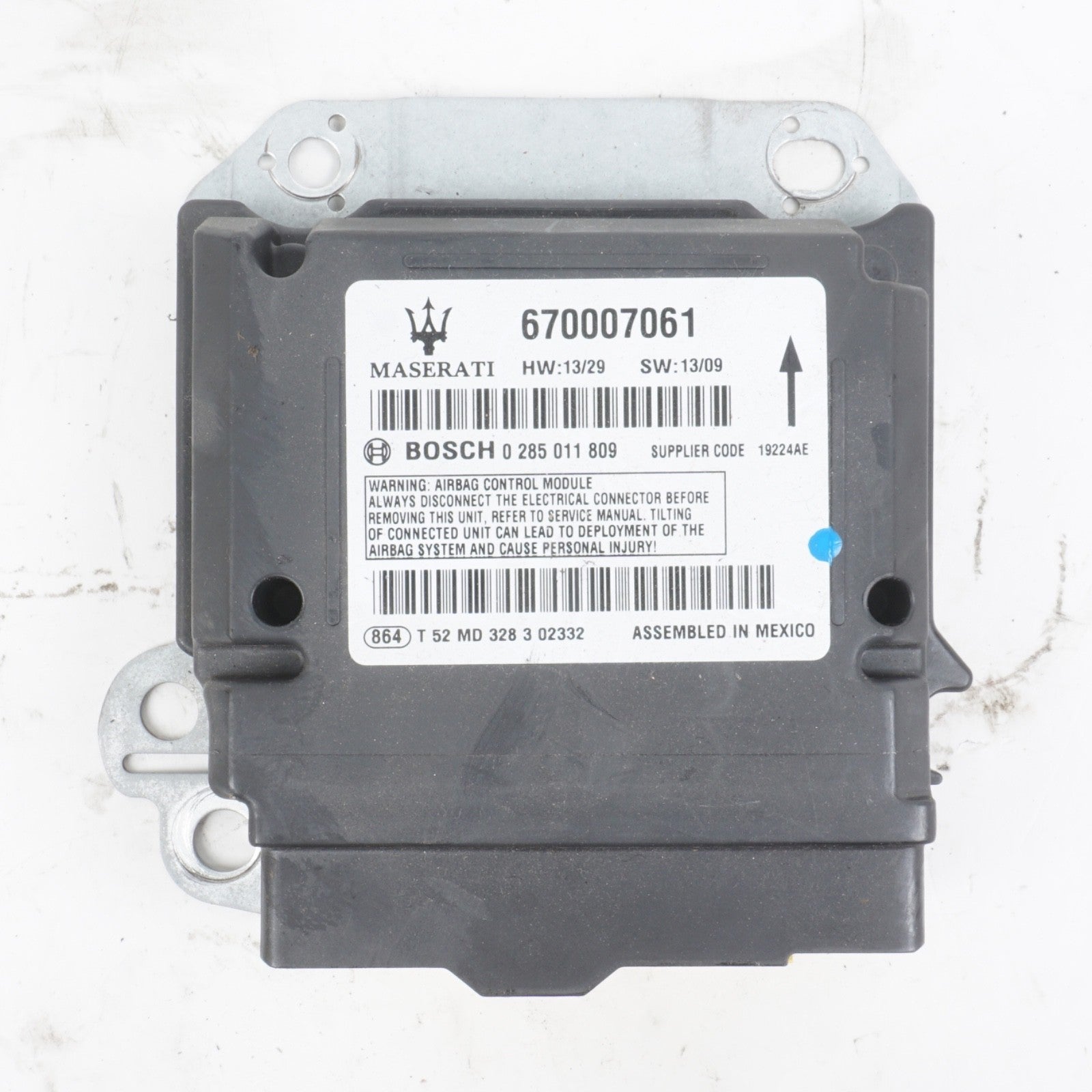 2014 - 2016 MASERATI Ghibli Module Control 670007061  0 285 011 809