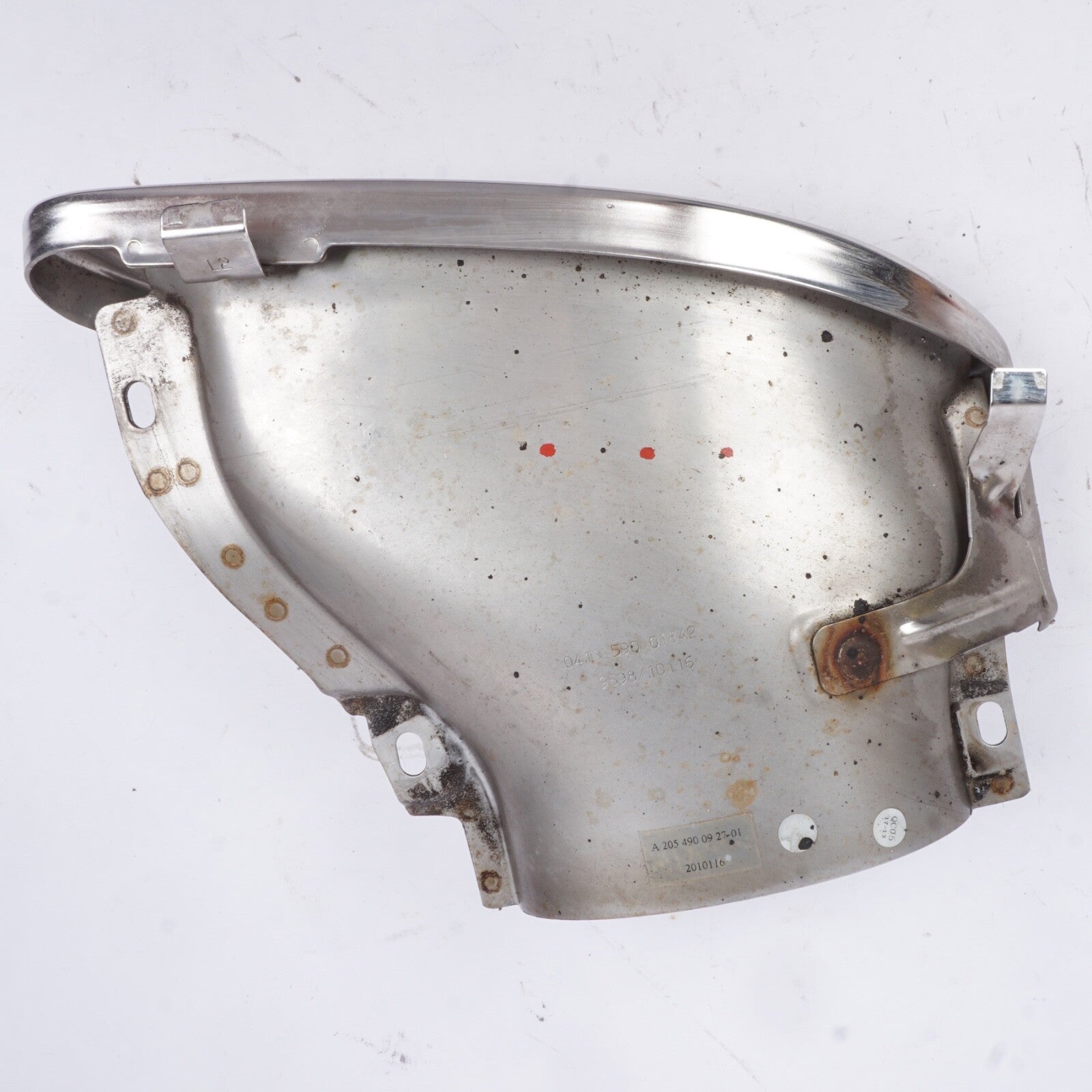 2014-2017 MERCEDES E CLASS C207 COUPE REAR LEFT EXHAUST PIPE TIP OEM A2054900927