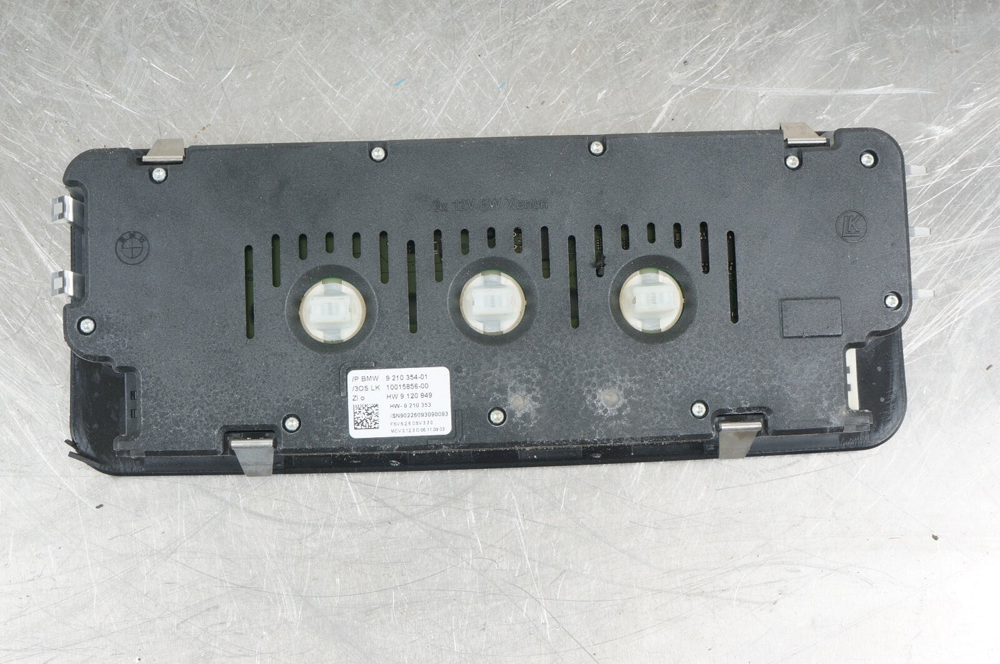 2006 - 2012 Fits BMW Z4 Series E88 E93 Black Roof Switch Light Unit 9210354 Oem
