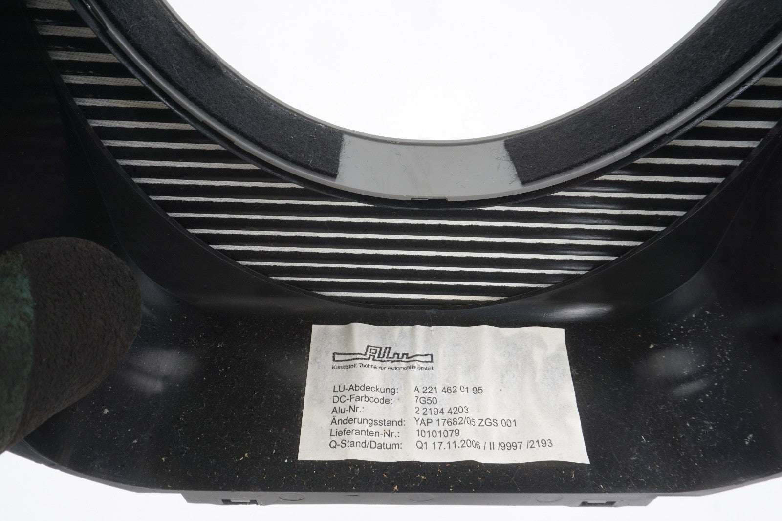 2007-2013 Mercedes W221 S500 S550 S63 Steering Column Cover Bezel Trim OEM