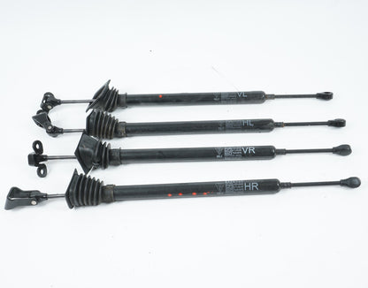 10 - 16 PORSCHE PANAMERA FRONT & REAR DOOR SHOCK STRUT CHECK ARRESTER SET OEM