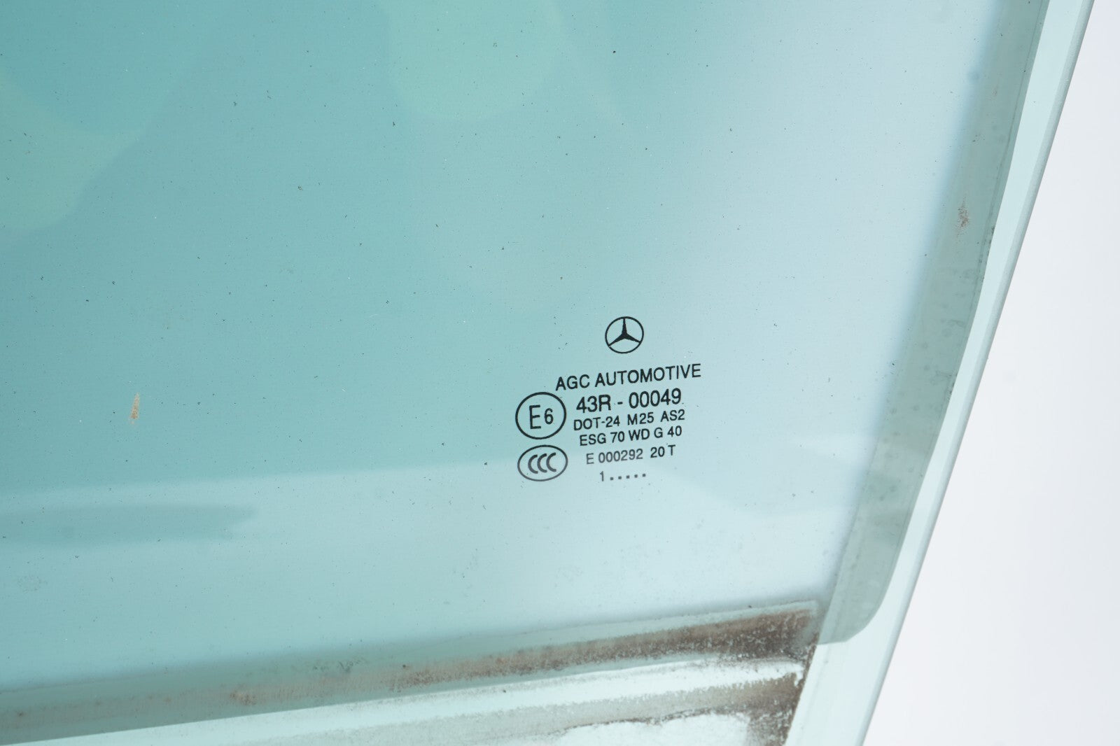 12-15 Mercedes-Benz C350 C250 Coupe Front Left Driver Door Window Glass OEM