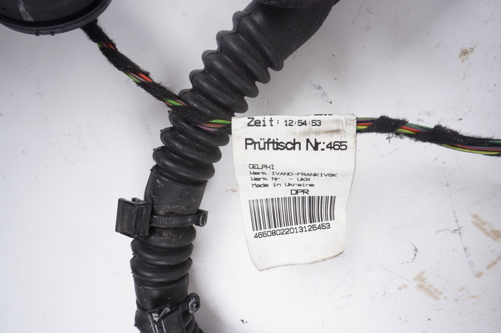 2011-2018 Porsche Cayenne Front Left Driver Door Wire Wiring Harness OEM