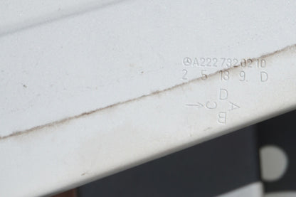 14-20 Mercedes W222 S550 S560 S600 Rear Right Side Door Shell Diamond White
