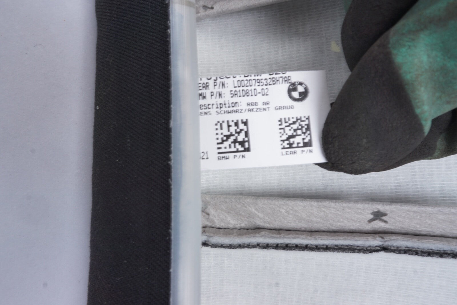 2021 - 2025 BMW 430i 440i CONVERTIBLE REAR SEAT BACKREST CUSION