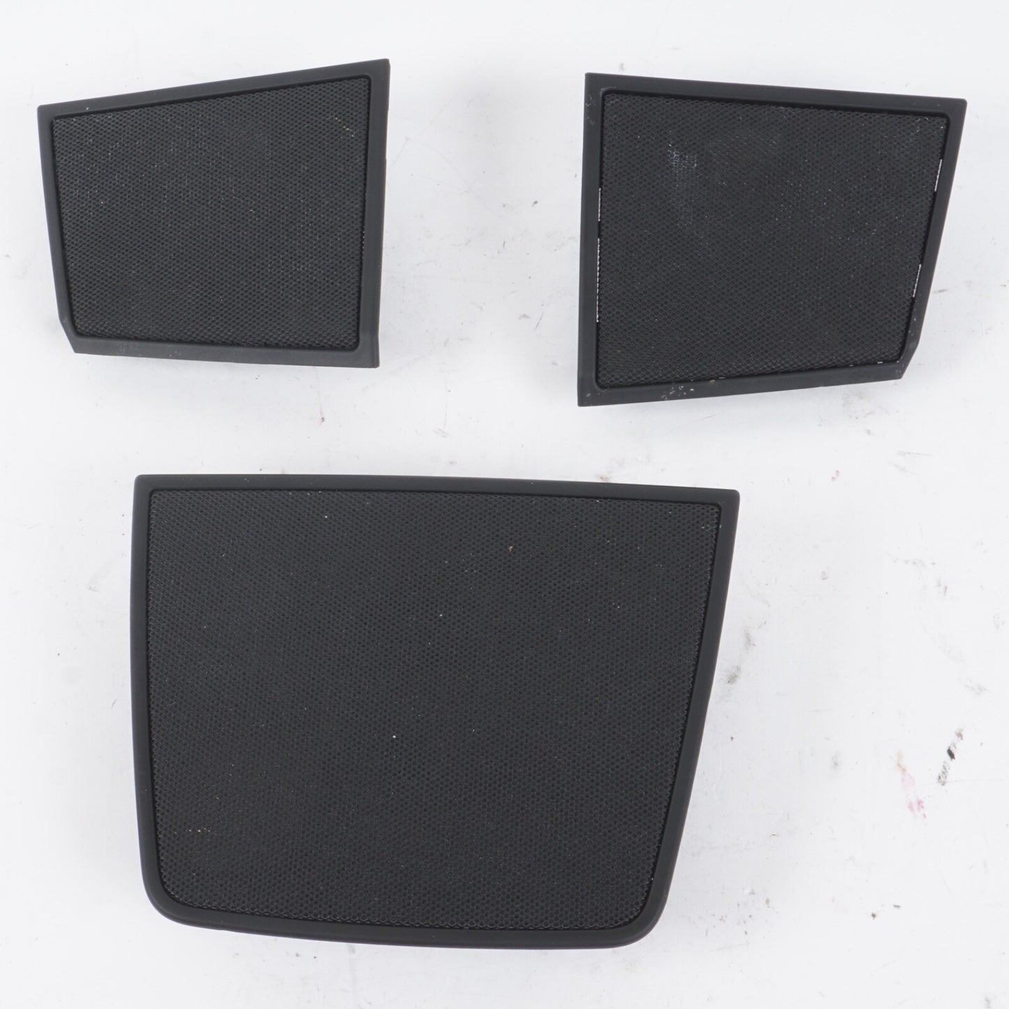 14-17 MASERATI GHIBLI RIGHT/LEFT CENTER DASHBOARD SPEAKER COVER GRILLE SET OEM