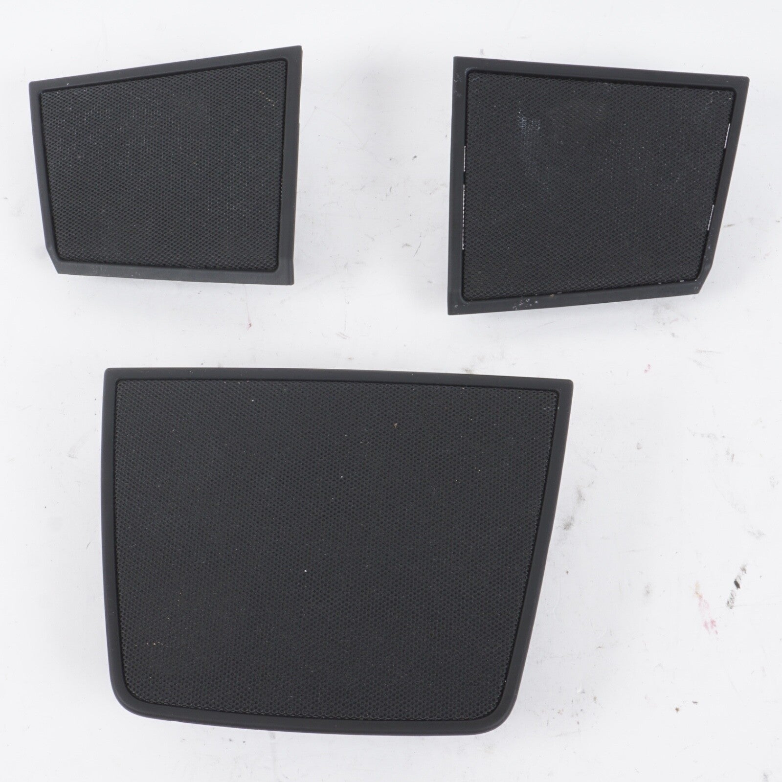 14-17 MASERATI GHIBLI RIGHT/LEFT CENTER DASHBOARD SPEAKER COVER GRILLE SET OEM