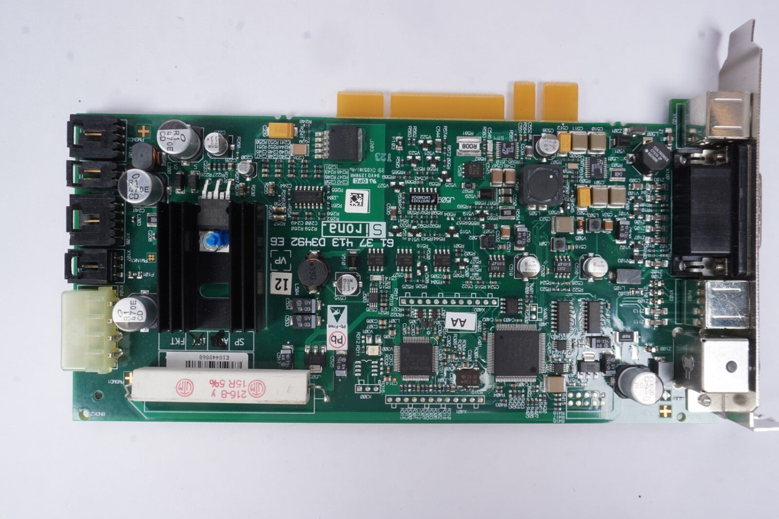 Cerec AC Acquisition Framegrabber Card 6137413 D3492 Cad/Cam Bluecam Sirona