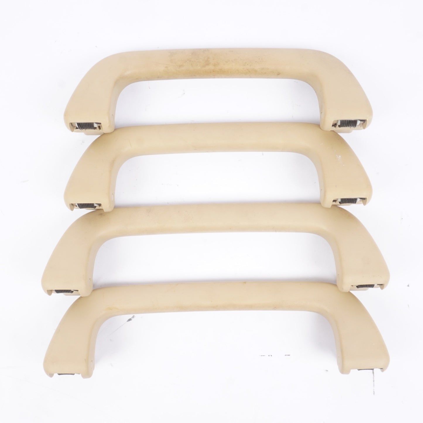 07-13 MERCEDES-BENZ W221 S550 FRONT & REAR ROOF GRAB HANDLE SET OF 4 ITEM OEM