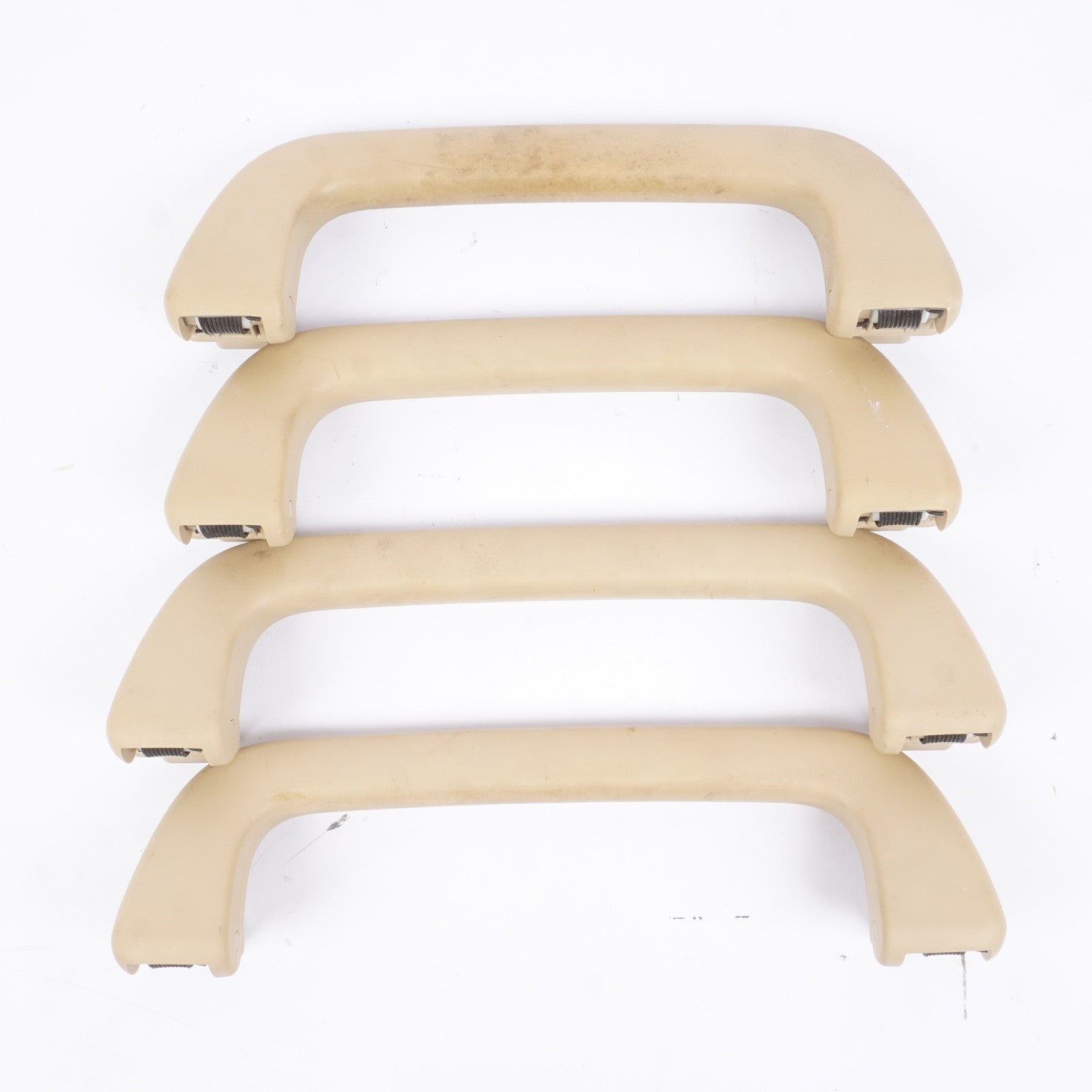 07-13 MERCEDES-BENZ W221 S550 FRONT & REAR ROOF GRAB HANDLE SET OF 4 ITEM OEM