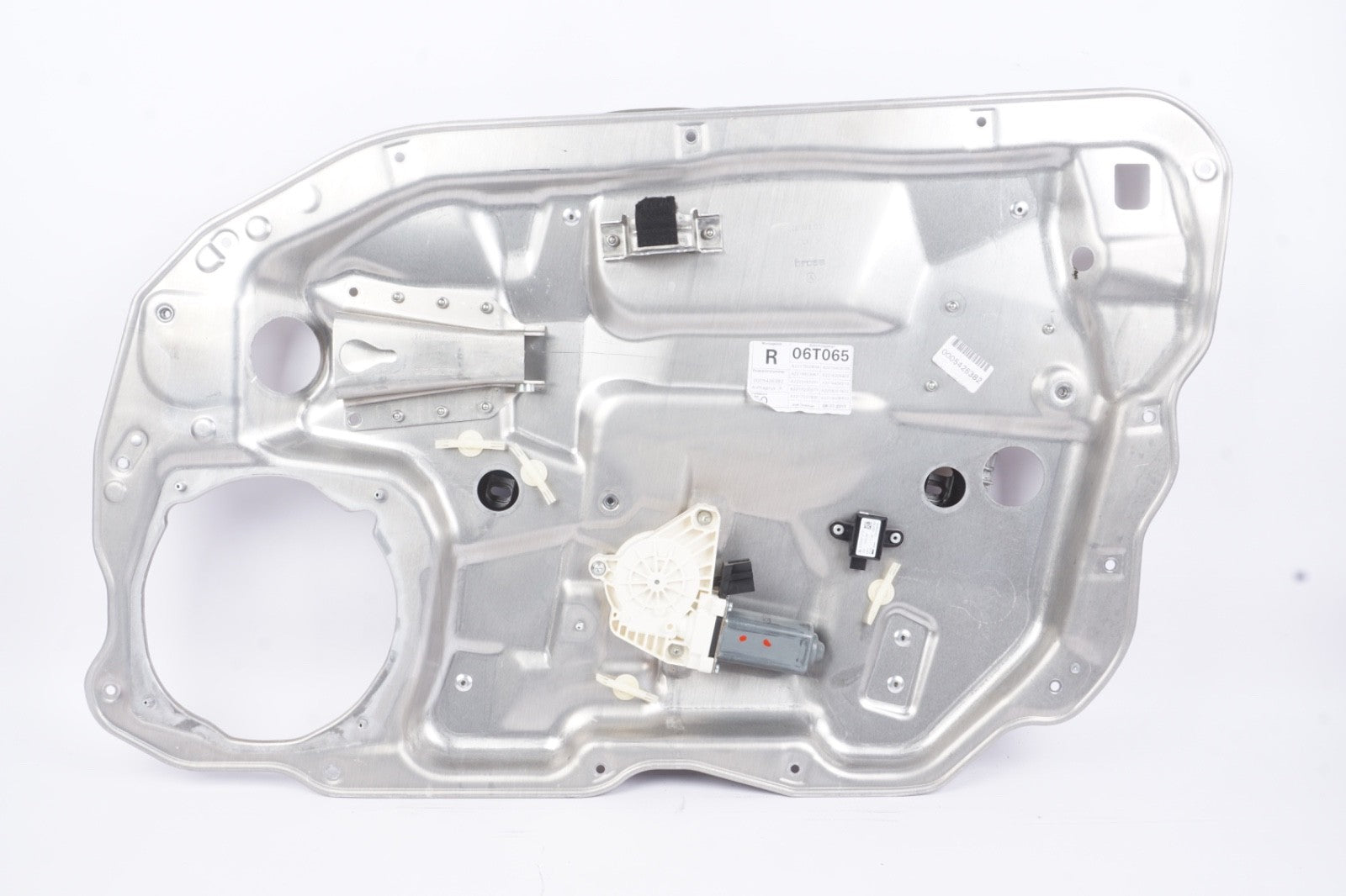 07-13 Mercedes W221 S550 Front Right Door Window Regulator Frame Plate Panel OEM
