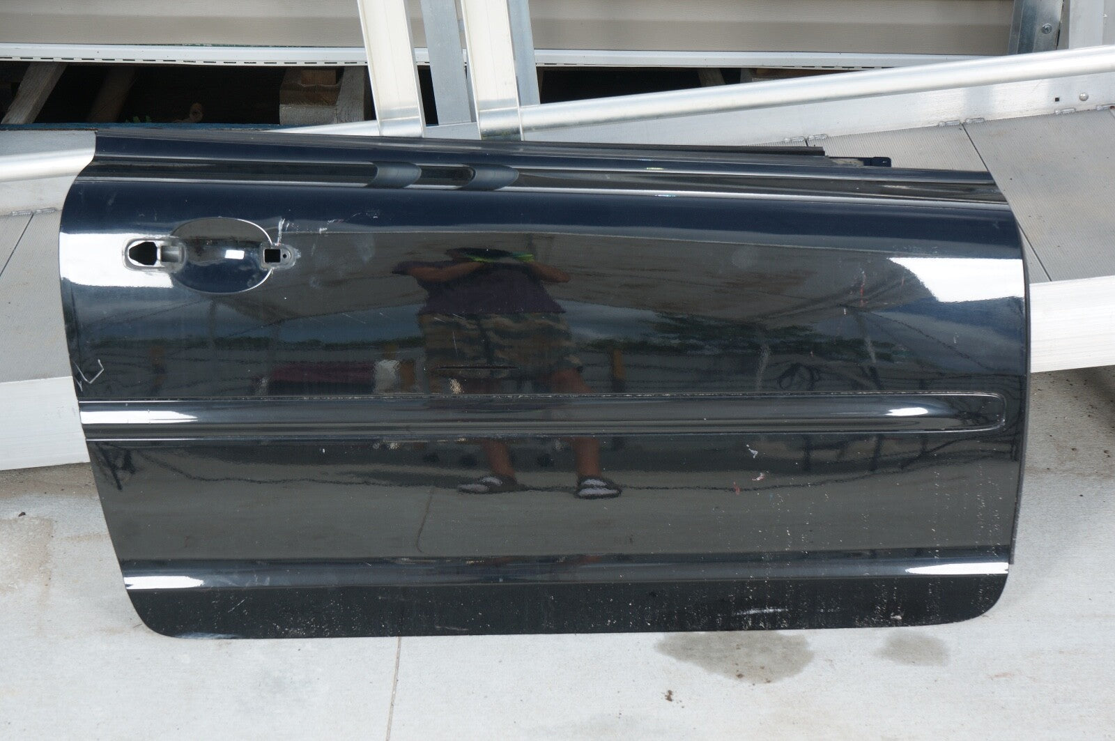 06-13 VOLVO C70 FRONT RIGHT DOOR SHELL BLACK DOOR SHELL OEM