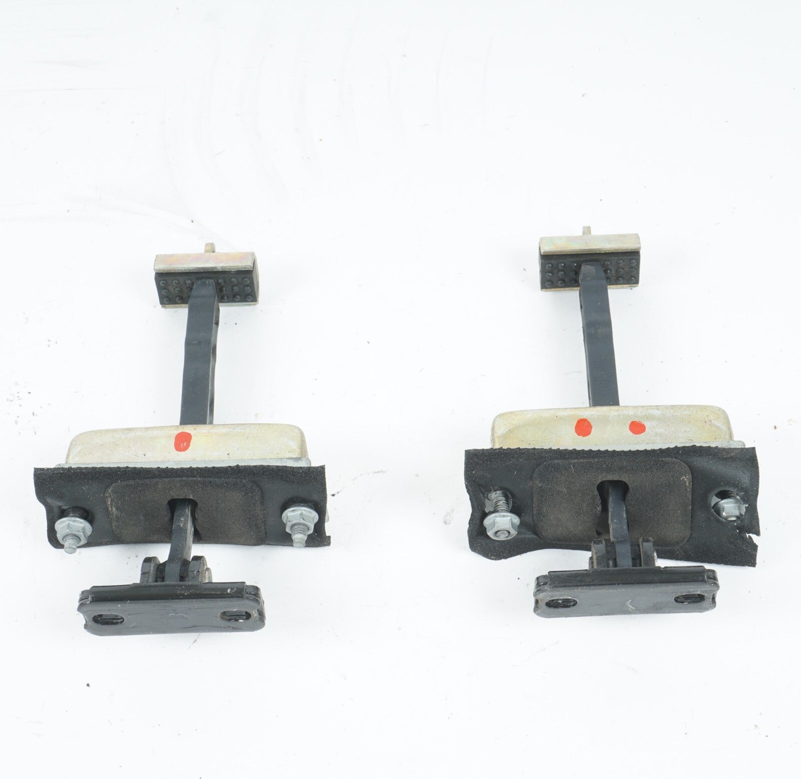 03 - 12 Mercedes R230 SL500 Door Hinge Check Stopper Left & Right OEM