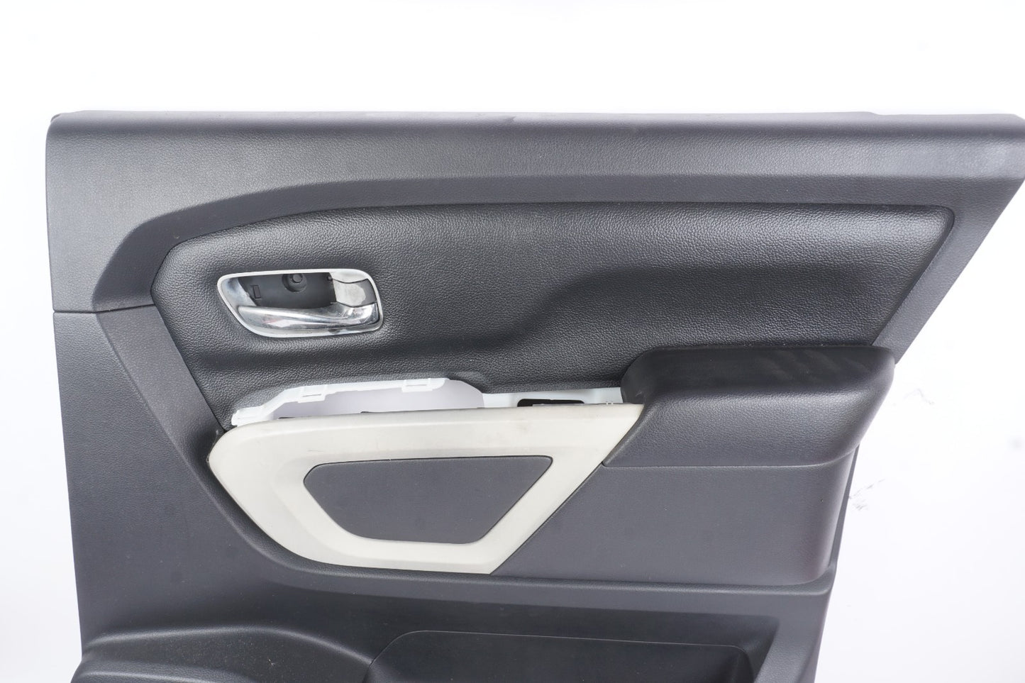 2019 - 2021 NISSAN TITAN REAR RIGHT SIDE DOOR TRIM COVER PANEL BLACK OEM