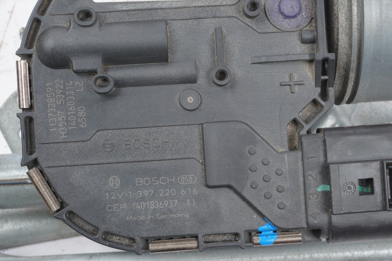 2012 - 2017 Audi A7 Windshield Wiper Motor & Linkage Transmission OEM