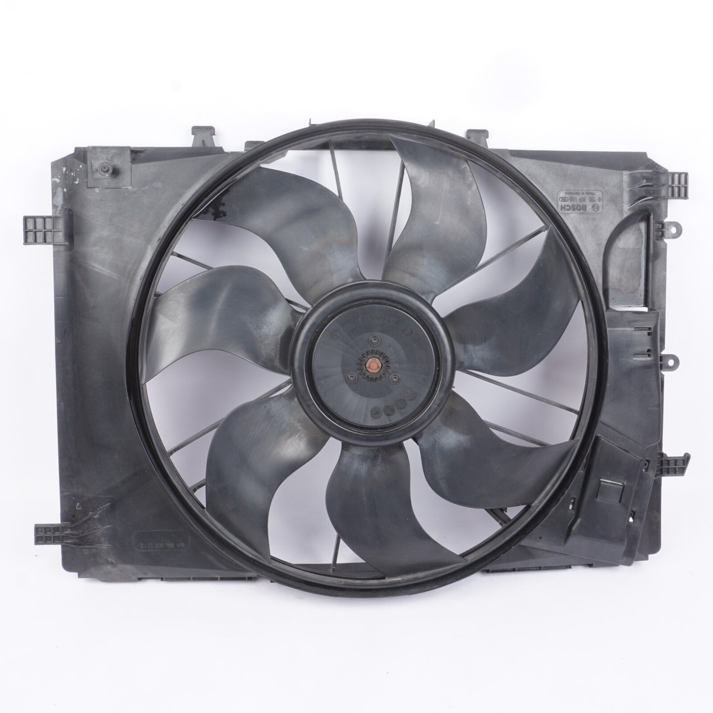 08-20 Mercedes W212 E350 C250 Engine Radiator Cooling Fan Motor Assembly OEM