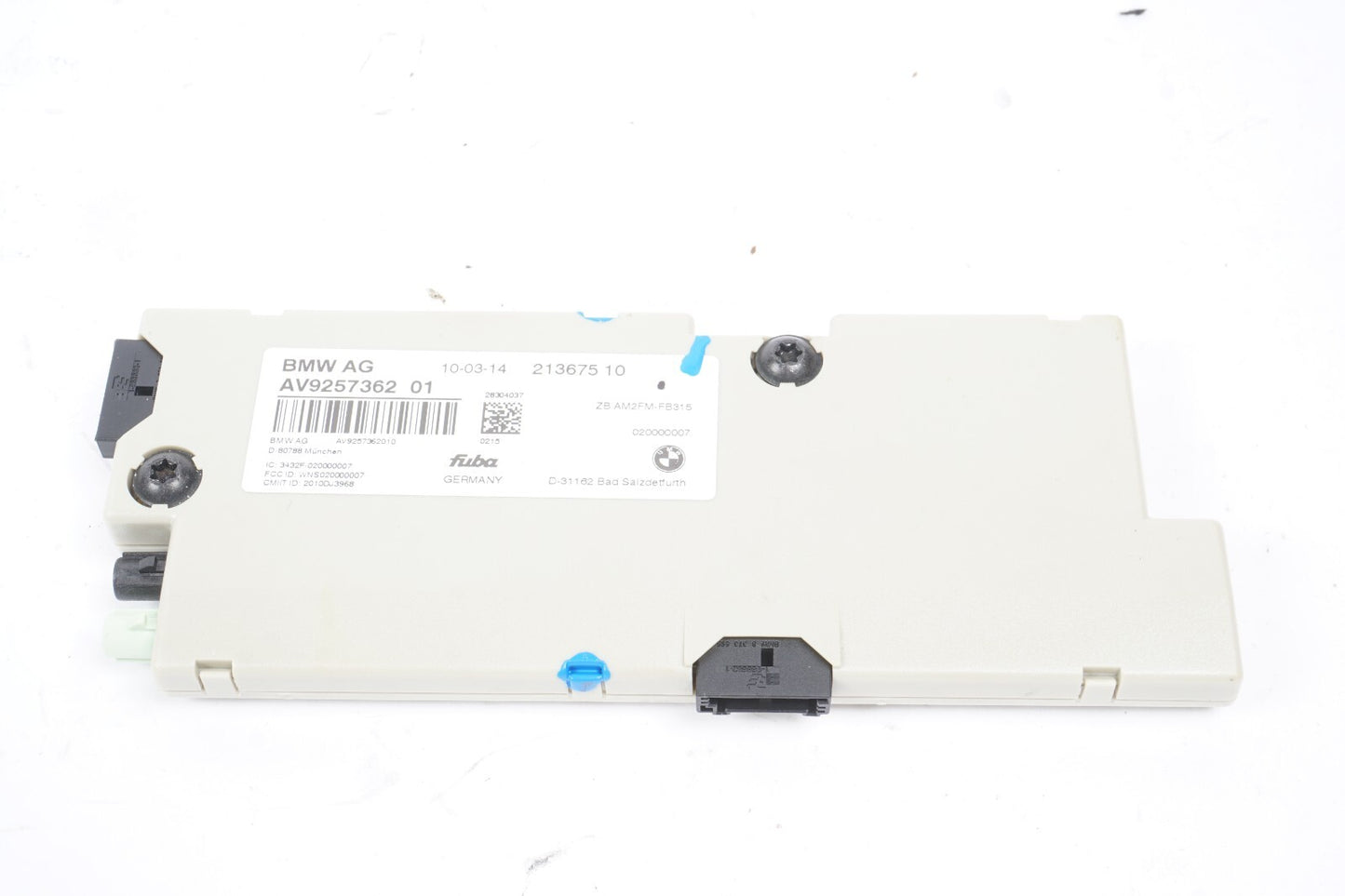 13-18 BMW 650i 640i Antenna Amplifier Diversity 9257362 OEM