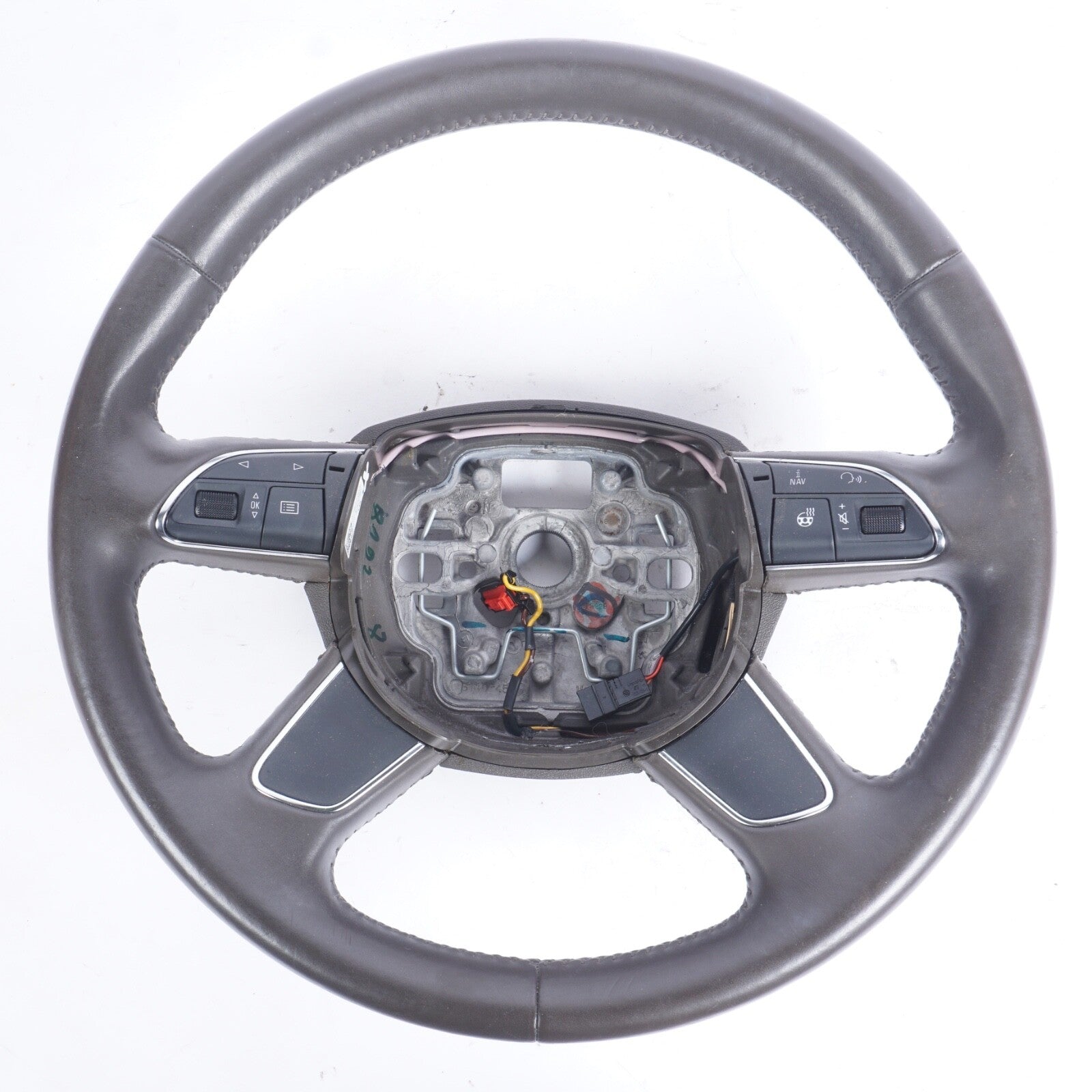 2012-2017 AUDI A6 A7 C7 Steering Wheel OEM BEIGE