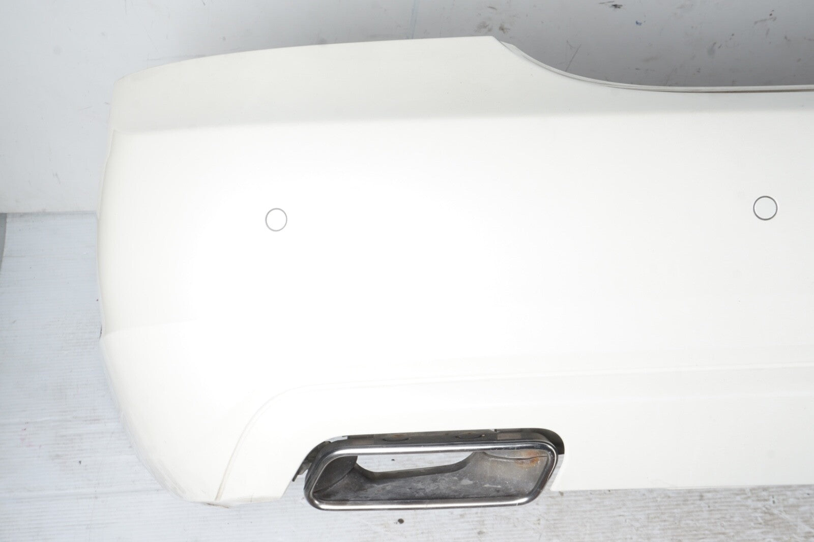 10-13 Mercedes W221 S550 S400 Base Rear Bumper Cover Assembly OEM