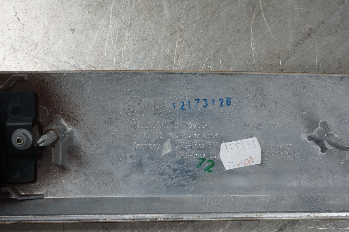 BMW E90 328 330 335 SEDAN DASH CENTER WOOD TRIM AIR VENT MOLDING DTC START OEM