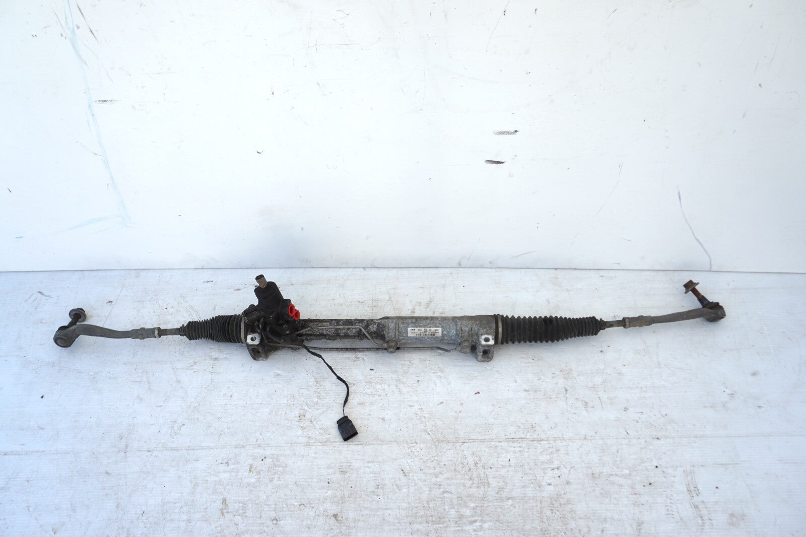 12-17 AUDI A8L A8 3.0L POWER STEERING RACK & PINION OEM