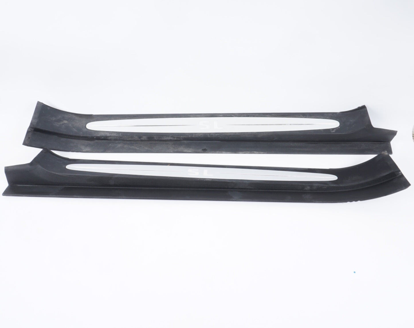 03-12 Mercedes SL500 SL550 R230 Sill Scuff Plate Trim Cover Door Right & Left
