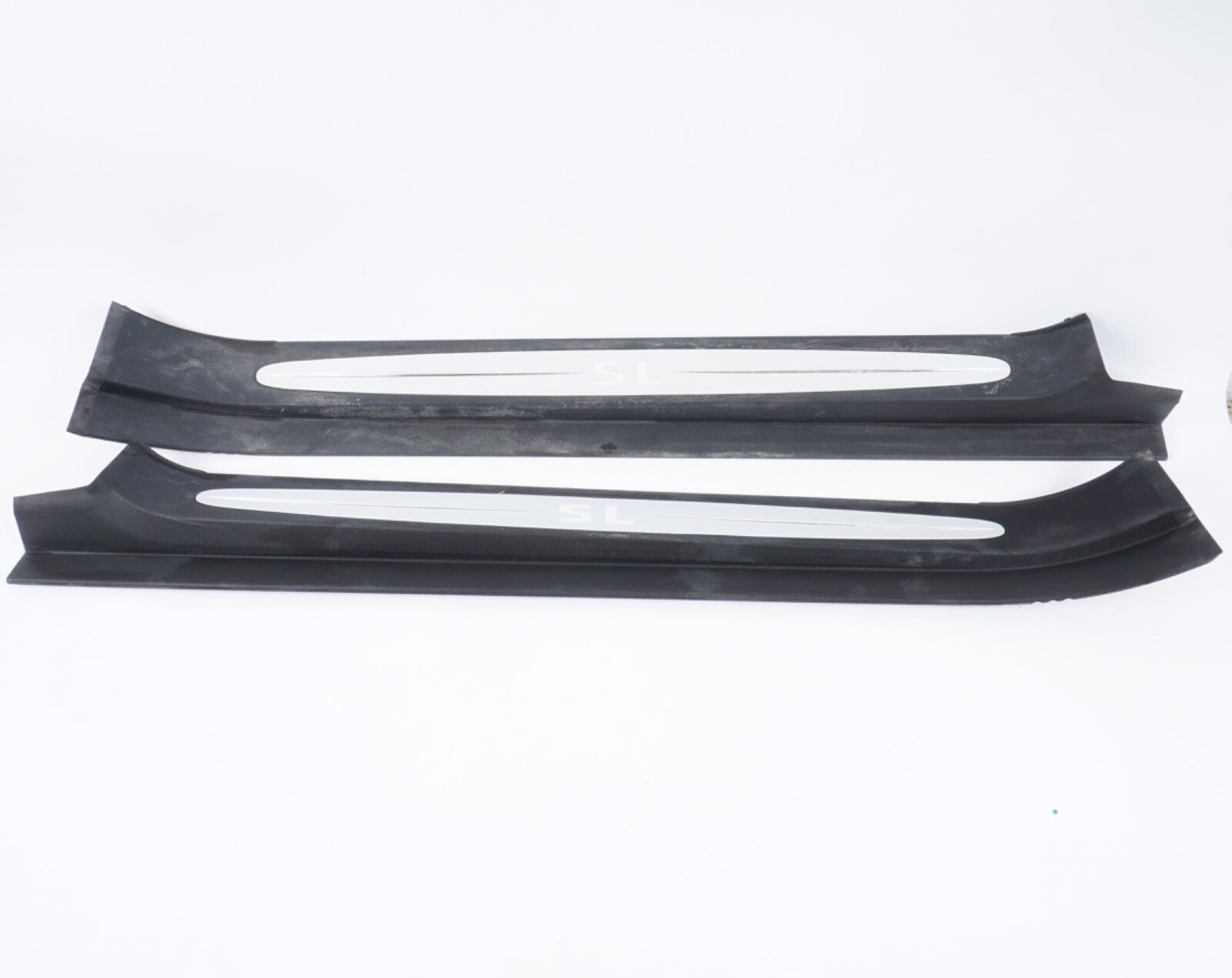 03-12 Mercedes SL500 SL550 R230 Sill Scuff Plate Trim Cover Door Right & Left